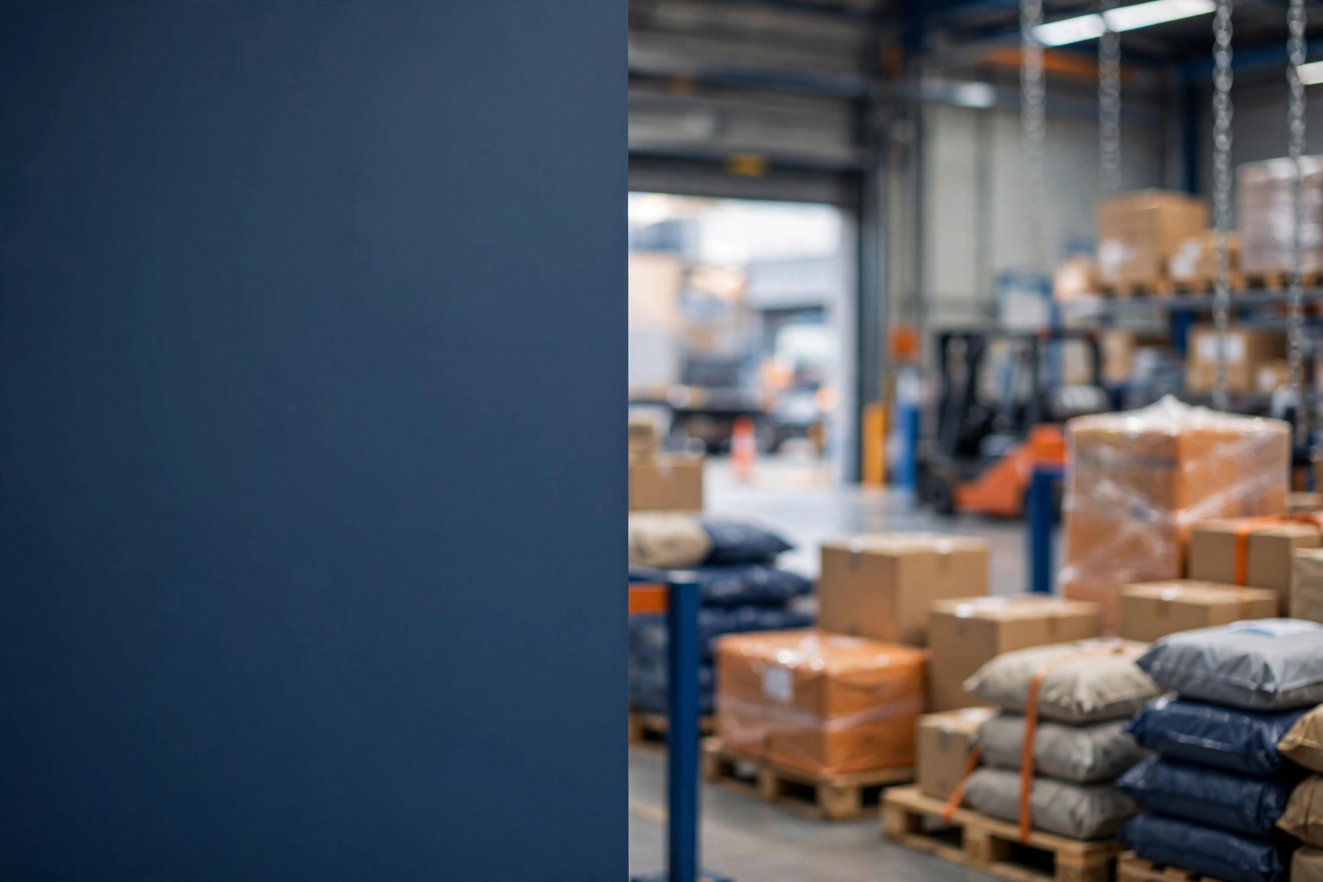 Logistische Vorbereitung von Sendungen für Transport und Zustellung.